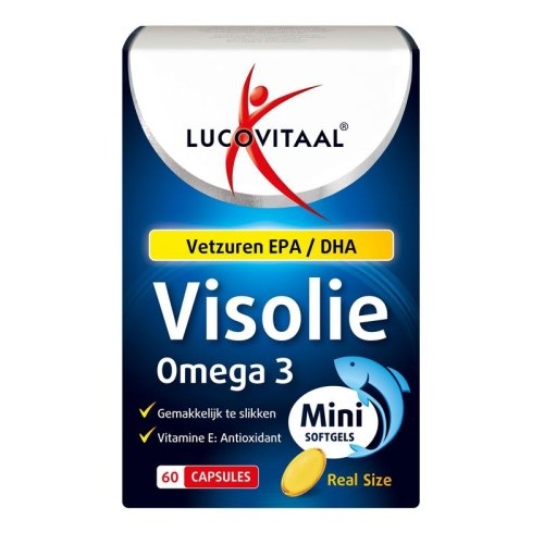 LỌ 260 VIÊN LUCOVITAAL SUPER VISOLIE OMEGA 3 CUNG CẤP HÀM LƯỢNG OMEGA CAO MỖI NGÀY