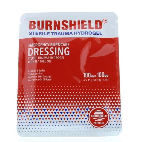 Burnshield Hydrogel Kompres 10x10 cm 1 Stück