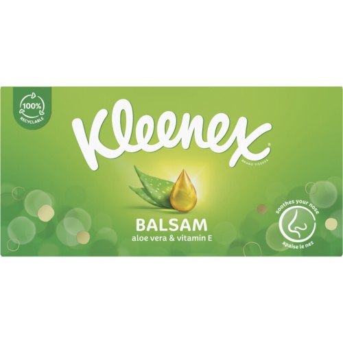 Kleenex Balsam Tissue Box 64 Stücke