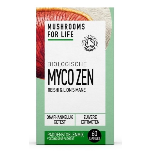 60 Kapseln Mushrooms For Life Myco Zen Biologisch