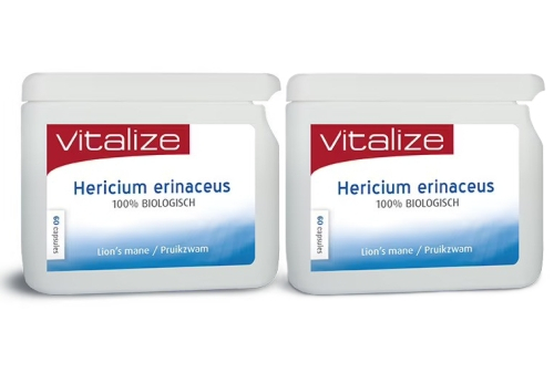 Vitalize Lion’s Mane - Hericium Erinaceus 120 Kapseln