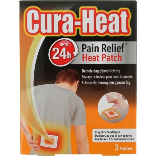 Cura-Heat Rug- & Schouderpijn Warmtekompressen 3 Stücke