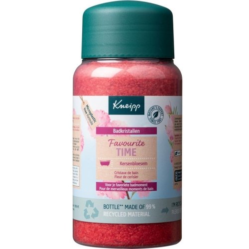 600 gram Kneipp Badkristallen Favourite Time Kersenbloesem