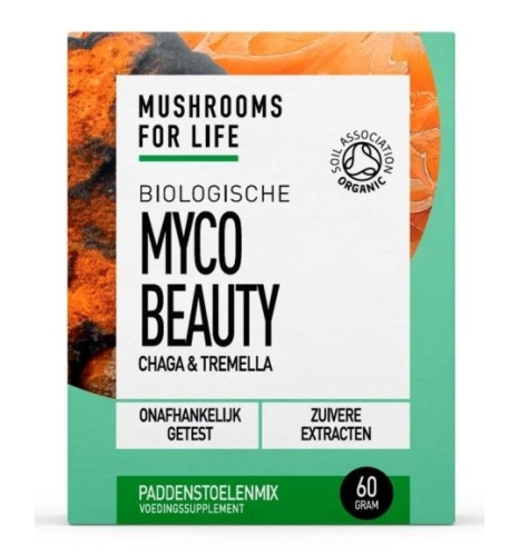 60 Gramm Mushrooms For Life Myco Beauty Paddenstoelen Poeder Biologisch