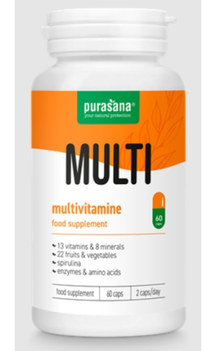 60 Kapseln Purasana Multi Multivitamine