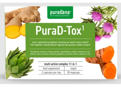 30 Kapseln Purasana PuraD-Tox