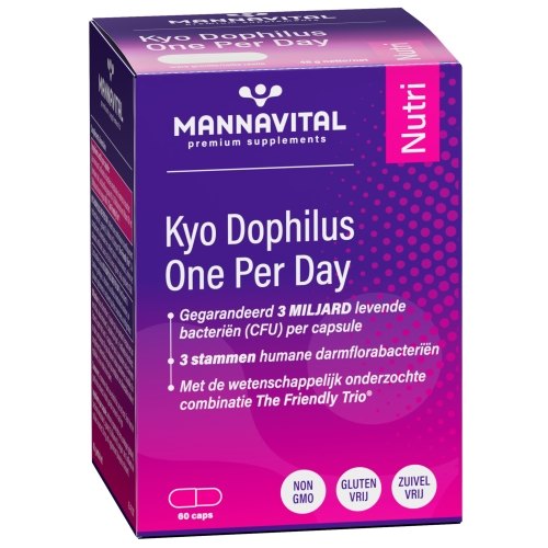 60 Kapseln Mannavital Kyo Dophilus One per Day