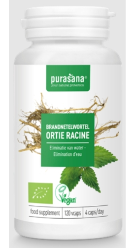 120 Kapseln Purasana Brandnetelwortel 210 mg Biologisch