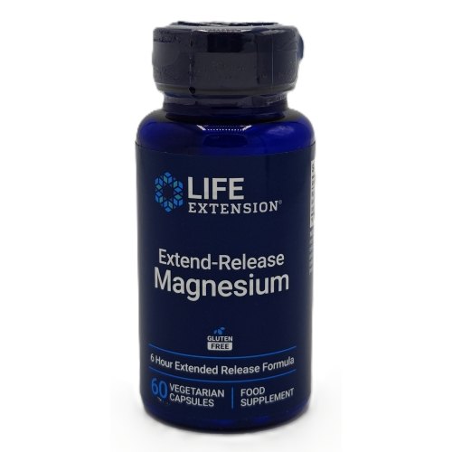 60 Kapseln Life Extension Extend-Release Magnesium