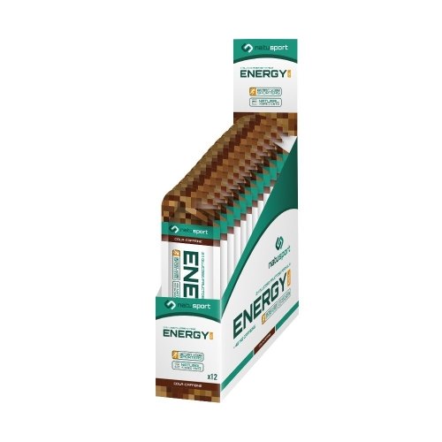 12 x 40 gram Natusport Energy Performance Gel Cola CafeĆÆne
