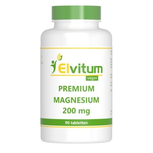90 tablets Elvitum Premium Magnesium 200 mg