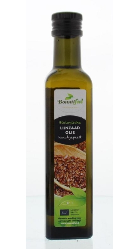 lijnzaad-olie-koudgeperst-biologisch-bountiful-250-ml