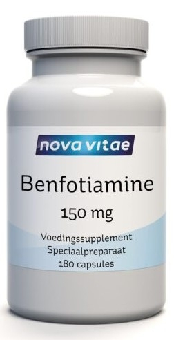 180 capsules Nova Vitae Benfotiamine 150 mg