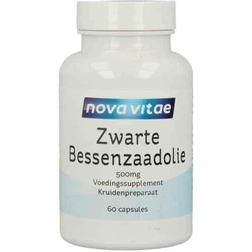 60 Kapseln Nova Vitae Zwarte Bessenzaad Olie