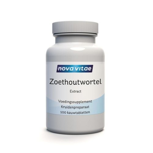 100 Tabletten Nova Vitae Zoethoutwortel Extract