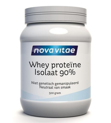 500 Gramm Nova Vitae Whey Proteine Isolaat 90%