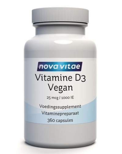 360 Kapseln Nova Vitae Vitamine D3 Vegan