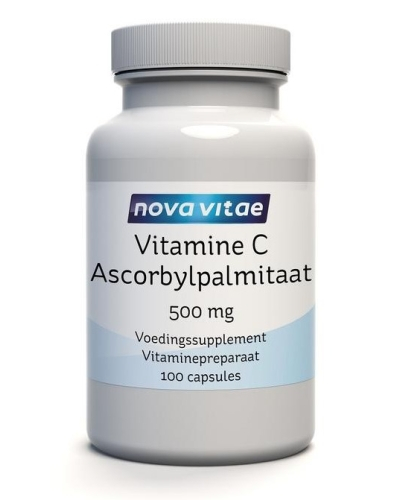 100 Kapseln Nova Vitae Vitamine C Ascorbylpalmitaat
