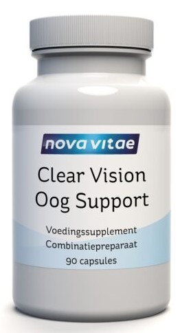 90 capsules Nova Vitae Clear Vision Oog Support