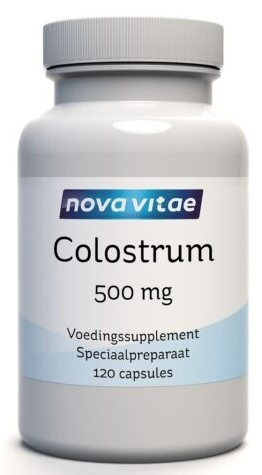 120 capsules Nova Vitae Colostrum 500 mg