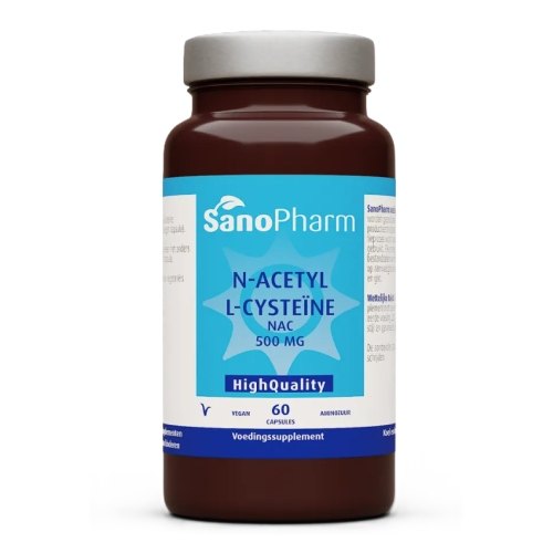 60 capsules SanoPharm High Quality NAC (N-Acetyl Cysteïne)