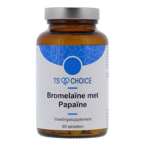 TS Choice Bromelaine met Papaine 60 tabletten