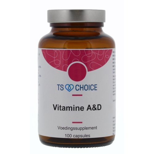 TS Choice Vitamine A-D 100 capsules