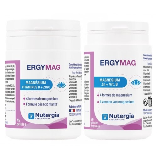 90 + 45 capsules Nutergia ErgyMag Voordeelverpakking