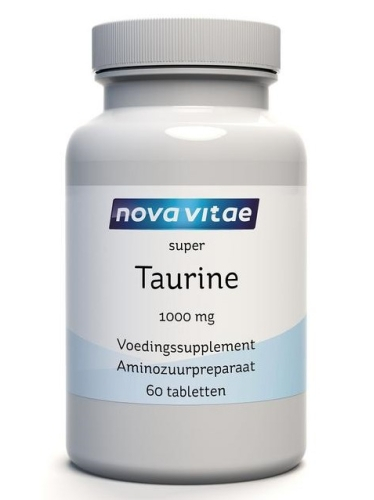 60 tabletten Nova Vitae Taurine 1000 mg