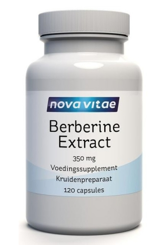 120 capsules Nova Vitae Berberine Extract 350 mg
