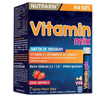 7 x 25 ml Nutraxin Vitamin Mix For Kids