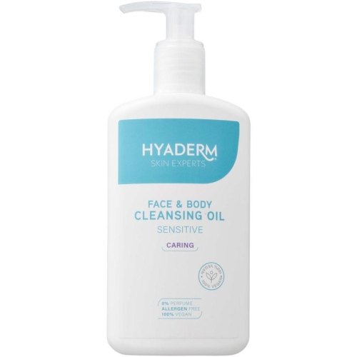 250 ml Hyaderm Body & Face Cleansing Oil Sensitive Caring
