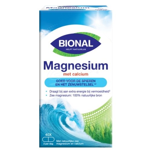 40 capsules Bional Magnesium met Calcium