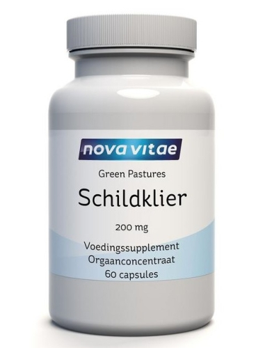 60 Kapseln Nova Vitae Schildklier Concentraat 200 mg