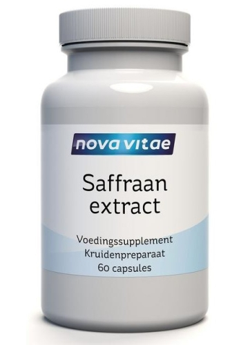 Nova Vitae Saffraan Extract 60 Kapseln