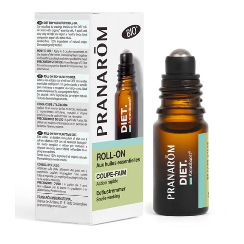 5 ml Pranarom Aromaboost Diet Roll-On Biologisch
