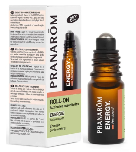 Pranarom Aromaboost Energy Roll-On Biologisch