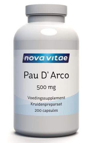 200 capsules Nova Vitae Pau D'arco 500 mg