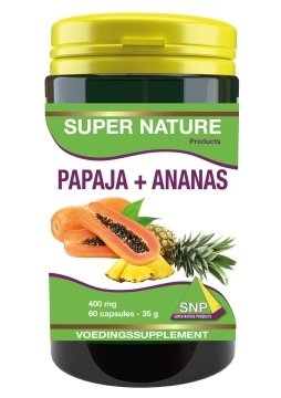 60 capsules SNP Papaja + Ananas 400 mg