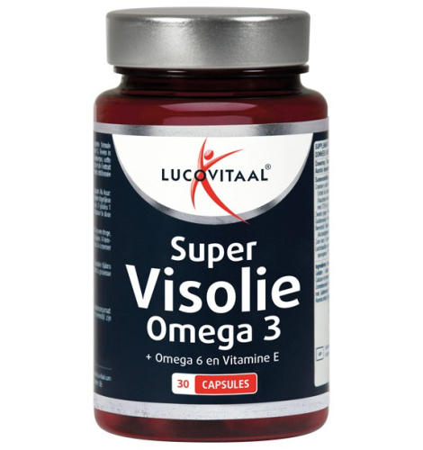 Lucovitaal Super Visolie Omega 3-6 EPA DHA GLA 210 Kapseln