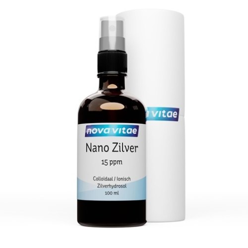 100 Ml Nova Vitae Nano Zilver Spray 15ppm