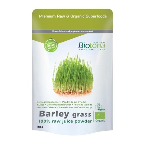 Biotona Barley Grass Raw Juice Powder Biologisch