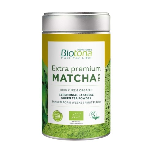 70 gram Biotona Extra Premium Matcha Tea Biologisch