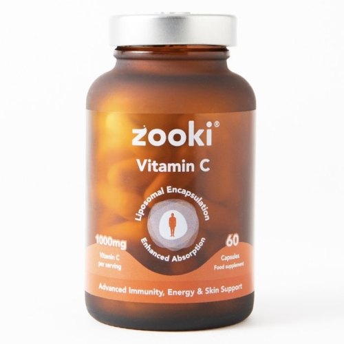 60 capsules Zooki Vitamin C Liposomal 1000 mg