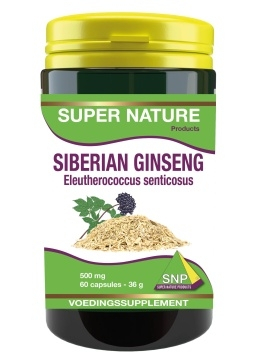 SNP Siberian Ginseng Eleutherococcus Senticosus 500 mg