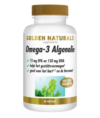  Golden Naturals Omega-3 Algenolie EPA & DHA