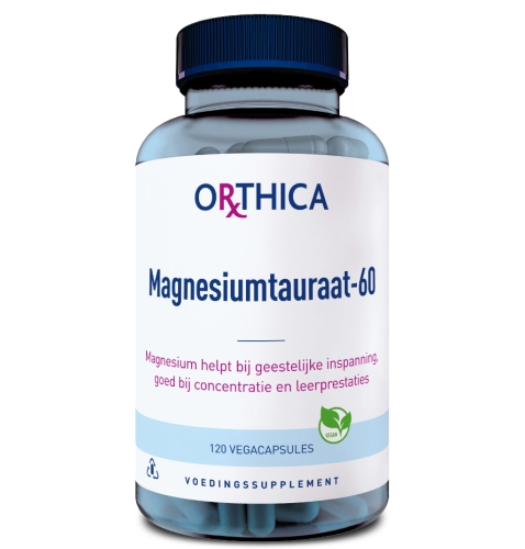 120 vegacaps Orthica Magnesiumtauraat 60