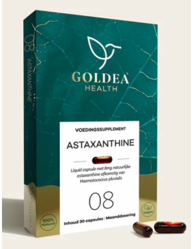 30 capsules Goldea Health Astaxanthine 08.