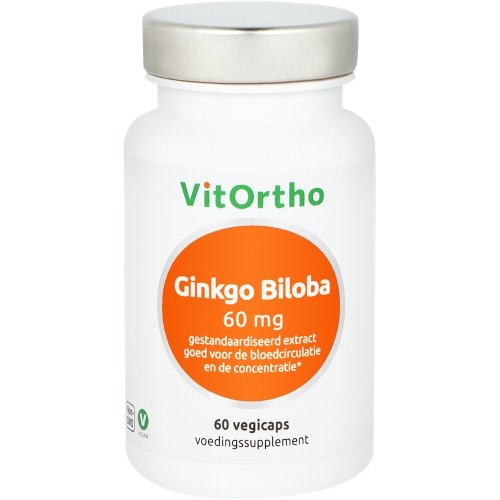 60 Vegicaps VitOrtho Ginkgo Biloba 60 mg