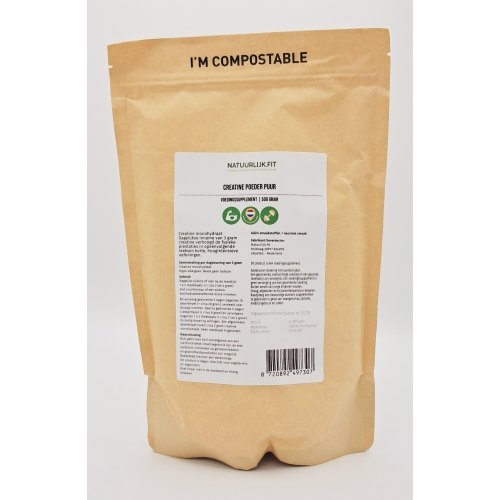 500 gram Natuurlijk.Fit Creatine Monohydraat